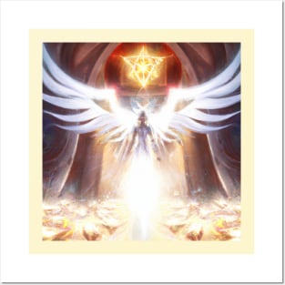 Guardian Watcher Angel of Enoch Posters and Art